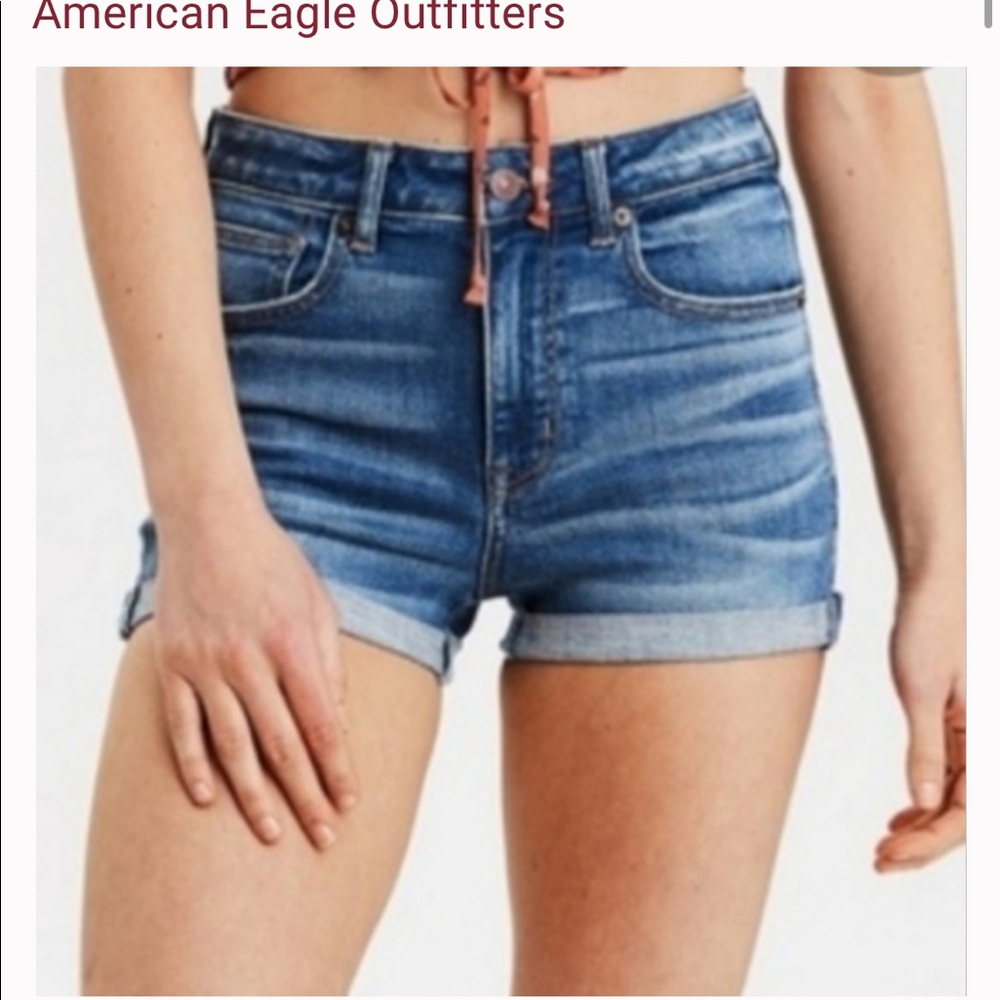 American Eagle HI-RISE SHORTY